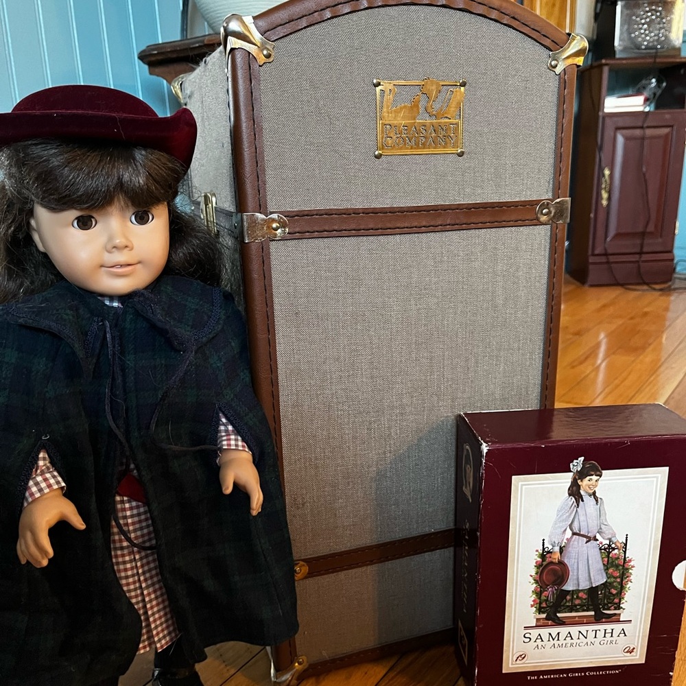 American Girl retired Samantha set from 1991 almost complete collection